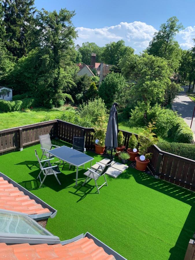 Ferienwohnung Zum Schloss Халбе Екстериор снимка